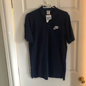 NWTS Nike Men's Navy Polo Shirt Size Medium